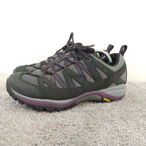 Merrell Siren Sport 3 Womens 7.5 Wide Width Hiking Shoes J035316W Black Low